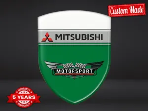 Mitsubishi Badge Max Durable Stylé Pro Édition Performance
